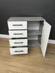 Комод Standart 4+1 Бетон/Білий 800x792x350 мм. - изображение 4