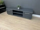 ТВ тумба Smart 1390x380x400 мм. Антрацит - изображение 4