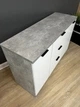 Комод Komfort 3+2 1300x850x450 мм. Бетон/Білий - изображение 6