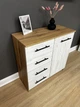 Комод Standart 4+1 Дуб Аппалачі/Аляска 800x792x350 мм. - изображение 9