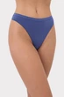 Женские бесшовные трусы-стринги Giulia STRING BRIEFS COLOR L/XL Blue-marlin, нижнее бельё - изображение 1