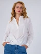 Блуза с длинными рукавами Only 117351501 S (82892S) Белый - изображение 1