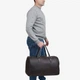 Сумка кожаная саквояж большая InBag Travel bag m01289_f Шоколадный - изображение 2