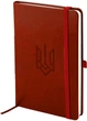 Книга записна Axent Partner Lux Герб 125x195 мм 96 аркушів у клітинку Бордова (8202-05-5-A) - зображення 1