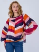 Блуза в полосы Only 116351509 S (82885S) Мультиколор - изображение 4