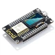 Плата розробки NodeMCU ESP8266 з дисплеєм OLED 0.96'', чіпом CH-340, модулем WiFi ESP-12E, роз'ємом Micro USB - зображення 2