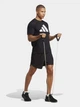 Футболка спортивная длинная мужская Adidas Training Tr-Es Fr Logo T IB8273 S Черная (4065432936286) - изображение 3