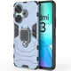 Чехол Fiji Ring для Xiaomi Redmi 13 бронированный бампер с кольцом подставкой темно-синий - изображение 2