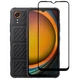 Захисне скло Fiji Premium для Samsung Galaxy Xcover7 (G556B) повне проклеювання Anti-Static чорний - зображення 1