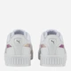 Sneakersy damskie z eko skóry Puma Carina 2.0 Holo Jr 387985-01 37.5 Białe (4065449615211) - obraz 5