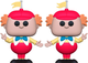 Набір фігурок Funko Pop! Disney Alice in Wonderland 70th Tweedle Dee and Dum 9 см 2 шт (889698557382) - зображення 2