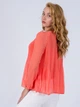 Легка блуза Only 116151011 XL (82835XL) Кораловий - зображення 2