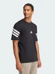 Футболка хлопковая длинная мужская Adidas Not Sports Specific M Fi 3S Reg T JD4877 S Black (4067891851872) - изображение 3