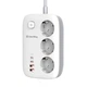 Мережевий фільтр-подовжувач СolorWay 3 розетки/4USB GaN3 Pro PD (2USB-A + 2 TYPE-C) (65W) 2M (CW-CHE34PDW) - изображение 5