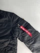 Чоловіча куртка Alpha Industries MA-1 Flyers, Black, XL - зображення 4