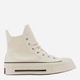 Trampki damskie na platformie Converse Chuck 70 De Luxe Squared Hi A06436C 37.5 Beżowe (194434654011) - obraz 1