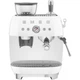 Рожковая кофеварка эспрессо SMEG EGF03WHEU - изображение 1
