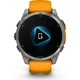 Смарт-часы Garmin fenix 8 47mm, AMOLED, Saph, Ti/Bare/Grpht, SparkOrg/GrphtBd, [107637] - изображение 2