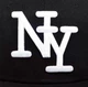 Кепка Снепбек логотип NY (New York, НЮ, Нью-Йорк) с прямым козырьком Черный, Унисекс WUKE One size - изображение 3