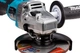 Шліфмашина кутова акумуляторна Makita GA005GM201 (125 мм, 8500 об/хв, BL, AFT, XGT) - зображення 6