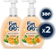 Набор мыло-пенка для рук Fun&Go Tangerine 300 мл х 2 шт (2000998941956) - изображение 2