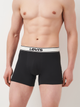 Набір трусів-боксерів чоловічих бавовняних Levi's Vntg Htr Boxer Brief Org Co 701227424-001 XL 2 шт Чорний (8720245581226) - зображення 3