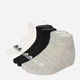 Набор мужских носков коротких хлопковых Adidas C Spw Low 6P IC1340 40-42 6 пар Mgreyh/White/Black (4066746290576) - изображение 2
