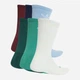 Набор мужских носков высоких хлопковых Adidas Tr Crew S 6P JI9504 40-42 6 пар Owhite/Secogr/CGreen (4067905450848) - изображение 2