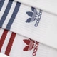 Набор мужских носков высоких хлопковых Adidas Crew Sock 3Str JI9471 40-42 3 пары White/Prerub/Prloin (4067905454648) - изображение 6