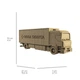 Картонный конструктор Cartonic 3D Puzzle Nova Post Truck (CARTNPTRU) - изображение 4