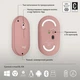 Комплект (клавиатура, мышь) беспроводной Logitech Pebble 2 Combo Rose (920-012241) - изображение 9