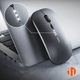 Мышь беспроводная INPHIC M1Pro+ с подключением USB 2.4ГГц + Bluetooth, аккумулятором, 2400 DPI, матовый чёрный - изображение 5