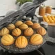 Горішниця форма для випікання печива у вигляді горішків з антипригарним гранітним покриттям на 12 горіхів - зображення 4