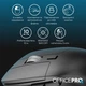 Мышка OfficePro M395B Silent Click Ergonomic Wireless Black (M395B) - изображение 4