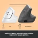 Мышка Logitech Lift Vertical Ergonomic Wireless/Bluetooth White (910-006475) - зображення 8