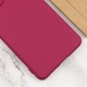 Чехол TPU GETMAN Liquid Silk для Xiaomi Redmi 13 4G / Poco M6 4G Бордовый / Marsala - 00000072870_1 - изображение 2