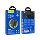 Адаптер сетевой HOCO N55 Fundador four-port charger set 2хUSB/2хType-C 20W/3A Black - изображение 4