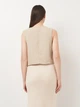 Пиджак женский Zara 1879/237 M Бежевый (01879023711038) - изображение 2