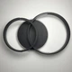 Люстра светодиодная потолочная LUMINARIA AKRILIKA ROUND 80W 3R APP 600x400x110 BLACK/CLEAR 220V IP20 с пультом ДУ - изображение 11