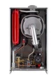 Котел газовый конденсационный BAXI LUNA DUO-TEC Е 33 кВт двухконтурный, модуляция мощности, турбированный - изображение 3