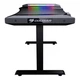 Стіл для геймера Cougar E-MARS, ергономічний дизайн, USB 3.0/Type-C/Audio хаб, RGB підсвічування, електричне регулювання висоти - зображення 3