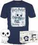 Zestaw prezentowy Funko Pop! & Tee Harry Potter Hedwig Figurka 9 cm + Koszulka Rozmiar S (889698636070) - obraz 1