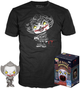 Zestaw prezentowy Funko Pop! & Tee It 2 Pennywise Exclusive Figurka 9 cm + Koszulka Rozmiar M (889698424202) - obraz 1