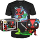 Подарунковий набір Funko Pop! & Tee Marvel Deadpool Mermaid Exclusive Фігурка 9 см + Футболка Розмір M (889698340342) - зображення 1