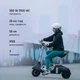 Электросамокат с сидением OKAI Ceetle PRO EA10C Black 10', 350(900)W, 25Km/h, 10,4Ah, 55Km, 20%, NFC, App, 29k - изображение 6