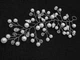 Веточка из бусин для волос Diamond Pearl. Свадебное украшение волос - изображение 1