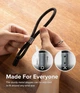 Ремешок Ringke Rope Hand Strap Black (ST085701RS) - изображение 9