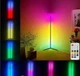 Напольная угловая RGB лампа торшер с пультом управления 1,2м - изображение 4
