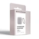 Силиконовый чехол для наушников Apple AirPods 2, Hang Case, серый, ультратонкий защитный кейс толщиной 2 мм, защита от царапин, пыли и ударов, компактный, с карабином для крепления, ArmorStandart (ARM59685) - изображение 3