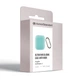 Силиконовый чехол для наушников Apple AirPods 2, Hang Case, бирюзовый, ультратонкий защитный кейс толщиной 2 мм, защита от царапин, пыли и ударов, компактный, с карабином для крепления, ArmorStandart (ARM59686) - изображение 3